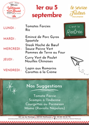 SUGGESTIONS DE LA SEMAINE Wittmann Brand