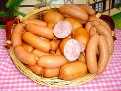 Saucisse de porc et cervelas chez Wittmann-Brand