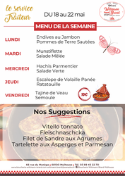 SUGGESTIONS DE LA SEMAINE Wittmann Brand