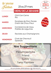 SUGGESTIONS DE LA SEMAINE Wittmann Brand