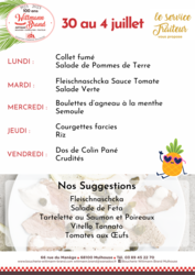 SUGGESTIONS DE LA SEMAINE Wittmann Brand