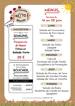 Menu du jour Wittmann Brand LE RESTO