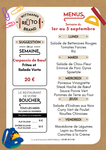 Menu du jour Wittmann Brand LE RESTO
