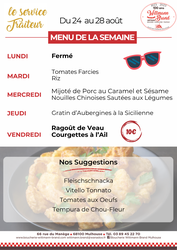 SUGGESTIONS DE LA SEMAINE Wittmann Brand
