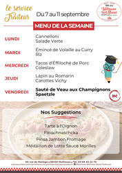 SUGGESTIONS DE LA SEMAINE Wittmann Brand