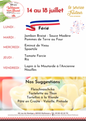SUGGESTIONS DE LA SEMAINE Wittmann Brand
