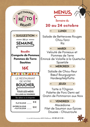 SUGGESTIONS DE LA SEMAINE Wittmann Brand